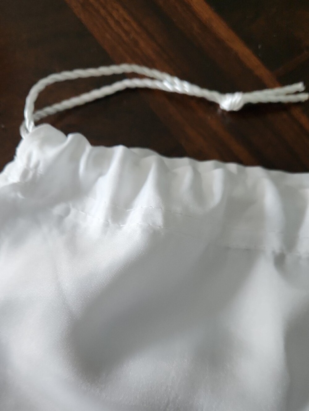 NEW Coach New York Dust Bag Satin White Drawstring Storage Stagecoach 16 x 13 - Picture 3 of 8